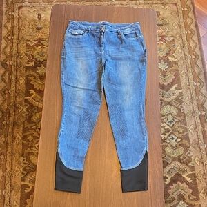 USG Silicone Full Seat Denim Breeches Size US 28